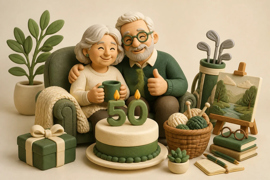 Gift for 50-plus: comfort, hobby and recognition