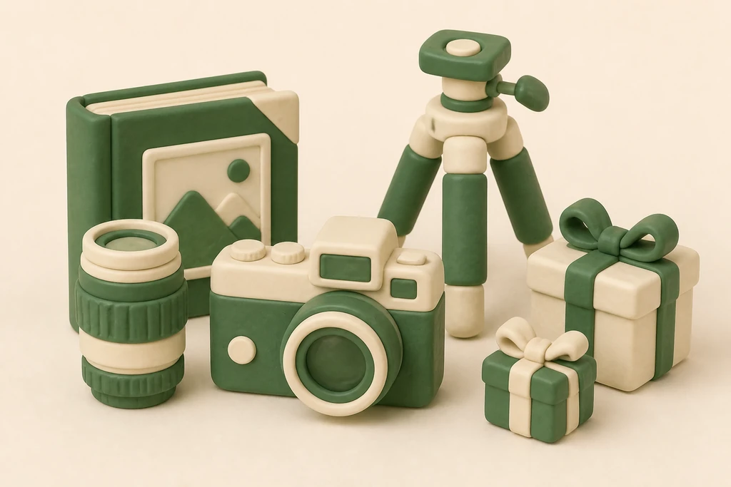 Gifts for photographers: gear, courses and prints