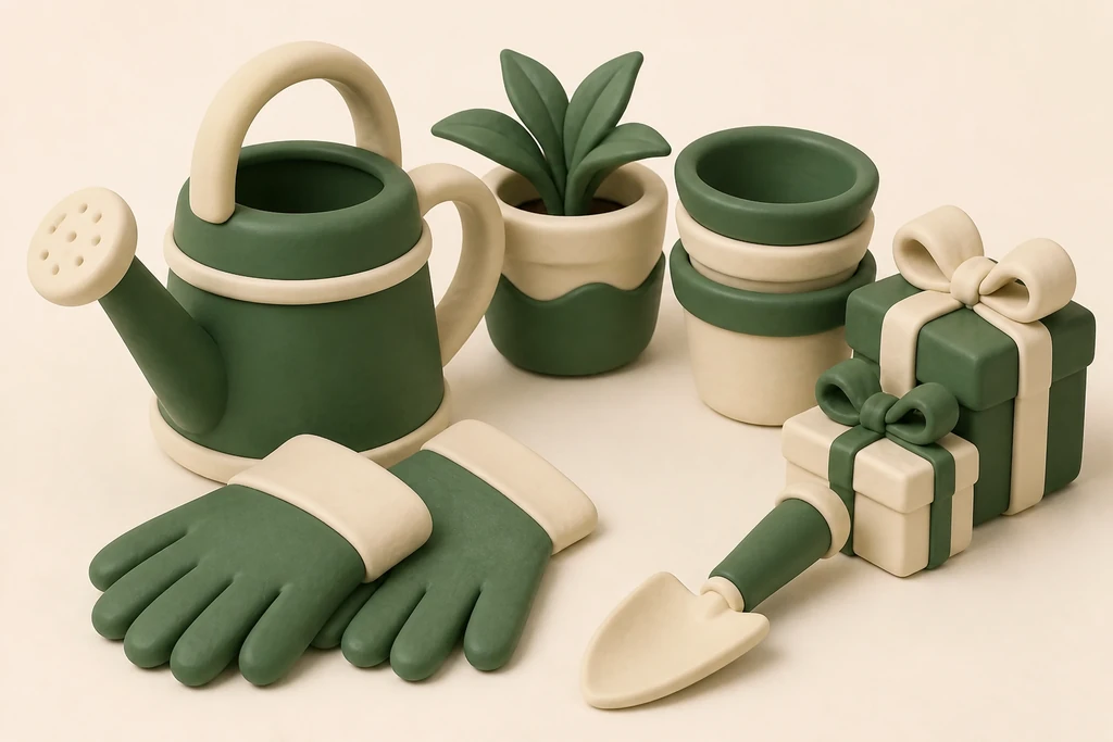 Gifts for gardeners: tools, seeds and growth