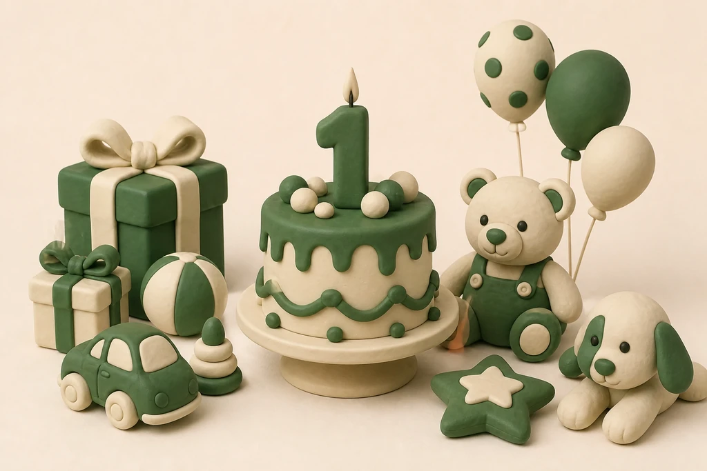 First birthday gift: milestone for parents, playful for baby