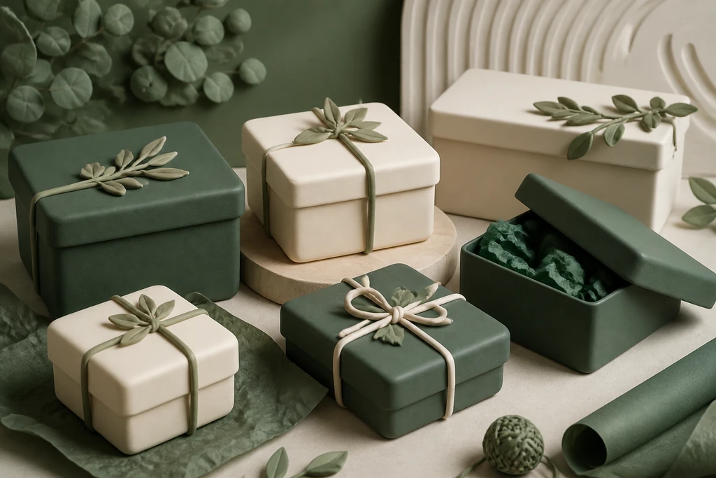 Reusable gift boxes: stylish and circular