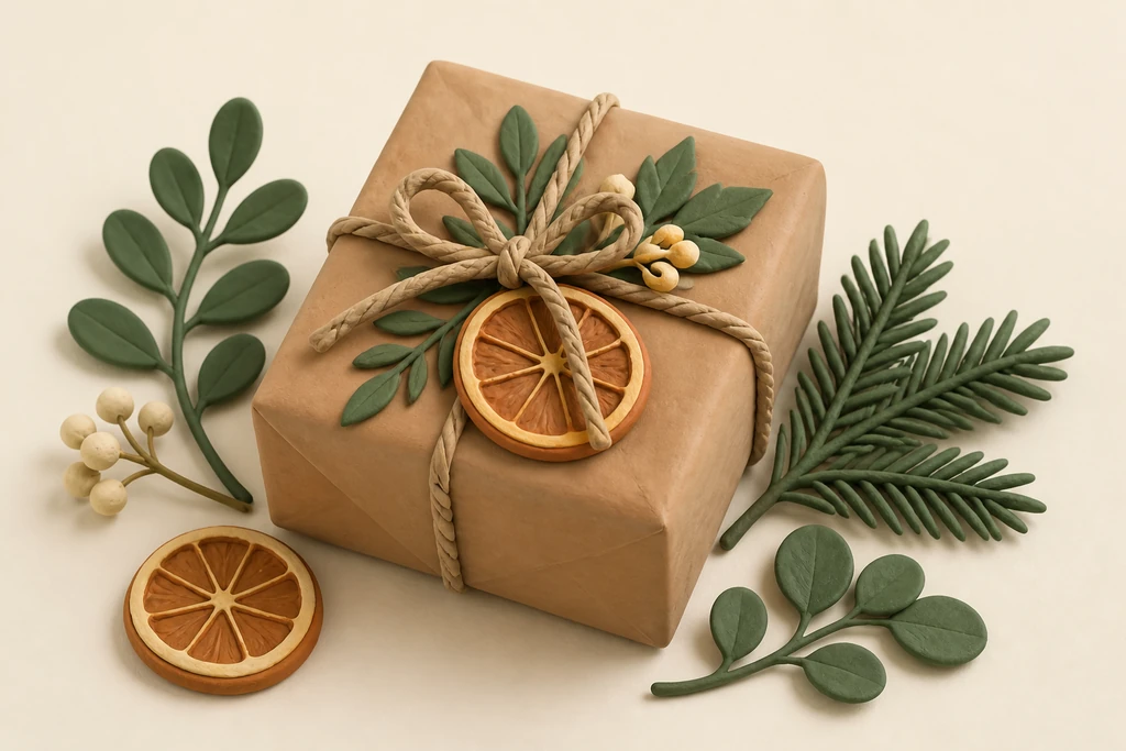 Sustainable wrapping without plastic