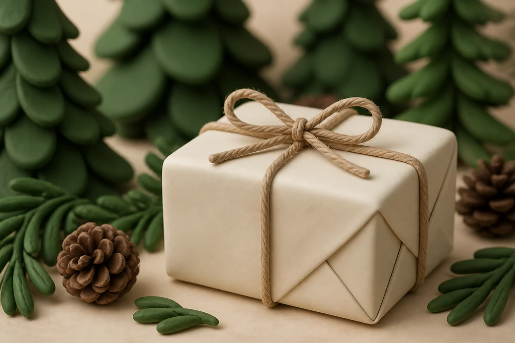 Wrapping without tape: neat and sustainable