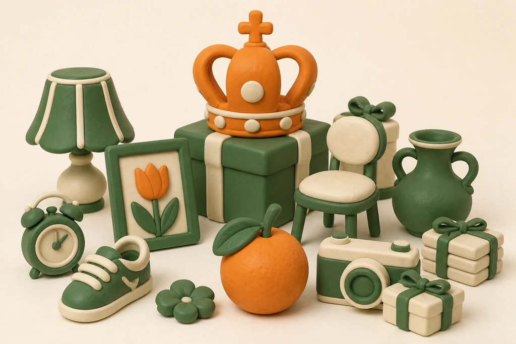 King's Day gift ideas: orange, flea market and fun