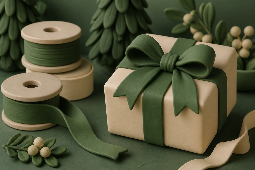 Ribbons and bows that finish your package