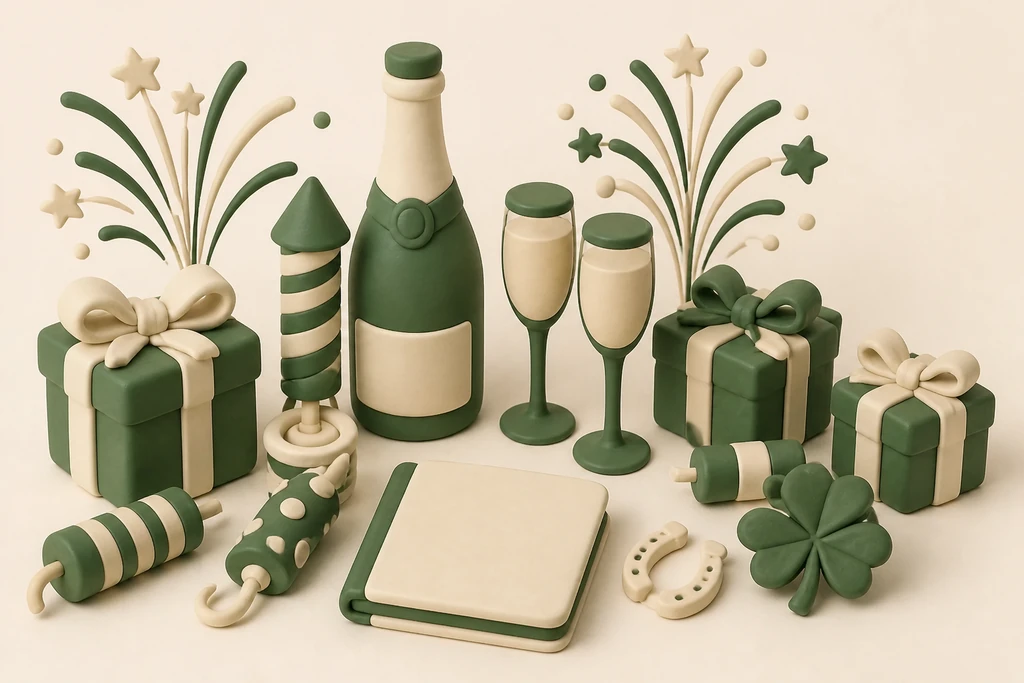 New Year gift traditions: resolutions and good luck