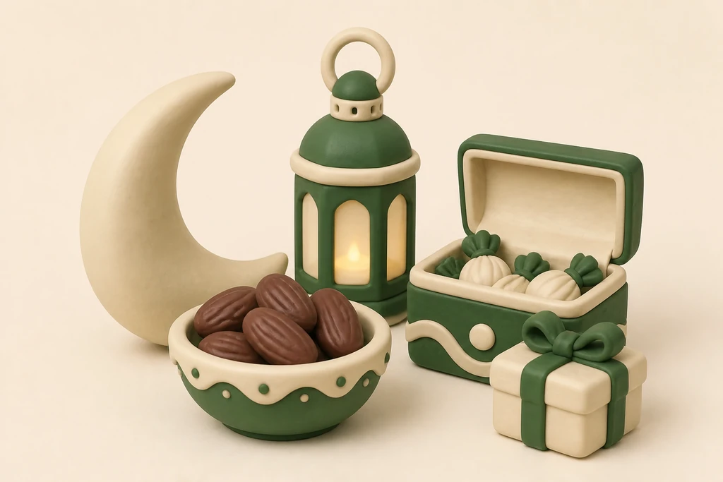 Gifts around Ramadan and Eid: respectful and warm