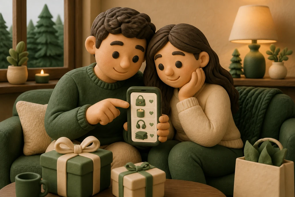 Sharing your wishlist with your partner: together without spoiling surprises